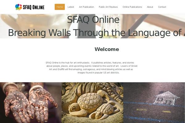 sfaq theme websites examples