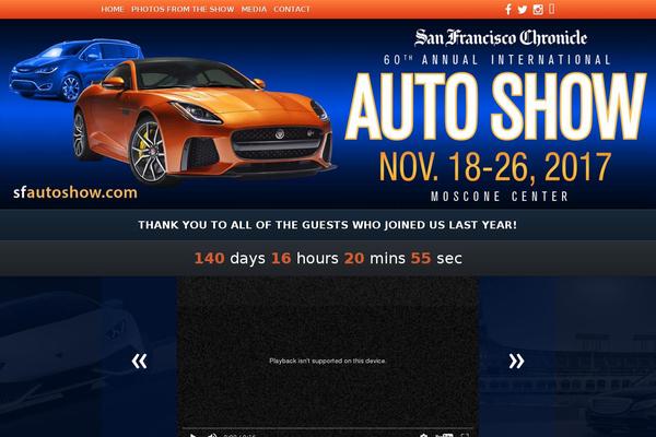 sfautoshow.com site used Sfas2015