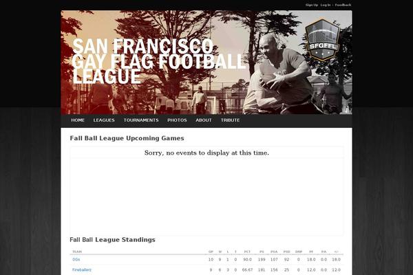 sfbaffl.org site used Leagueapps