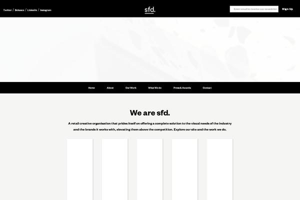 Hind theme site design template sample