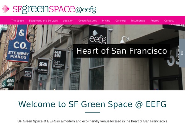 sfgreenspace.com site used Assets