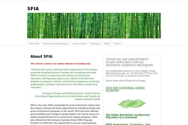 sfia.net site used Thematicpowerblog