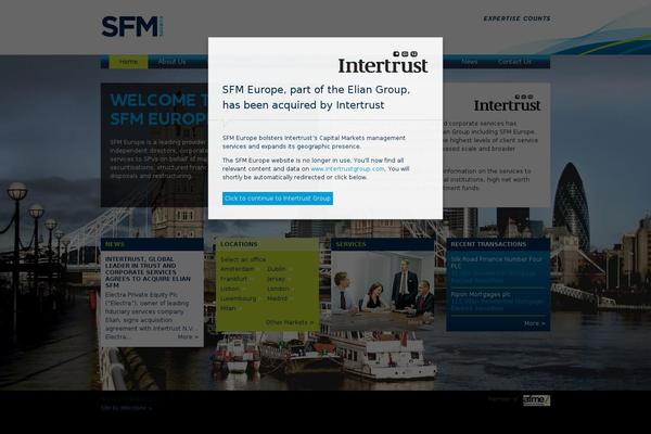 Sfm theme site design template sample