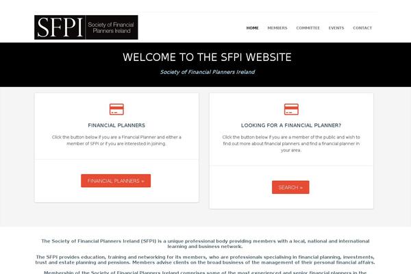 sfpi.ie site used Eventsquare
