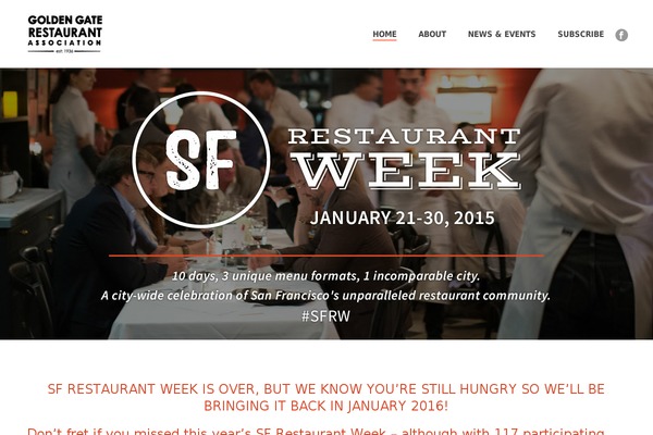 sfrestaurantweek.com site used Innera