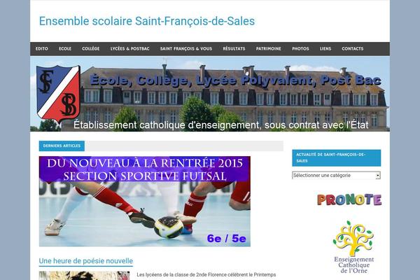 sfsales.fr site used Ozento1