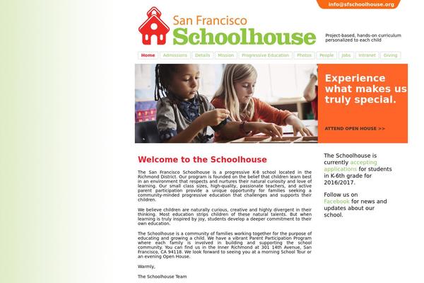 sfschoolhouse.org site used Sfschoolhouse