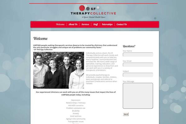 InterStellar theme site design template sample