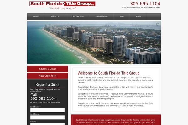 sftitle.com site used Southflorida