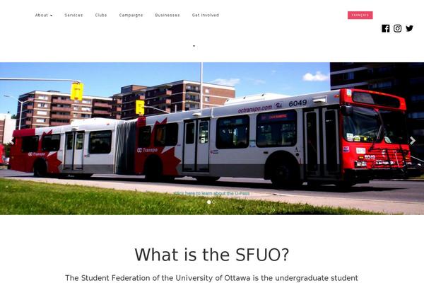 sfuo.ca site used Sfuo-child-theme
