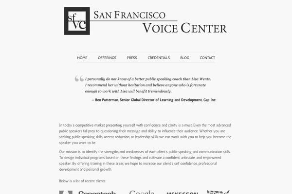 sfvoicecenter.com site used Me_v3