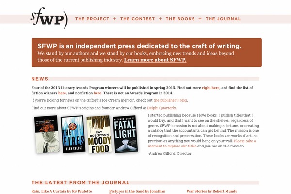 sfwp.com site used Divi_2.1.2