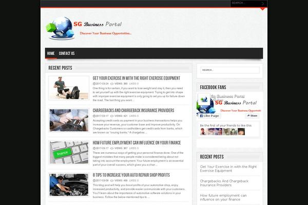 Gameleon_theme theme site design template sample