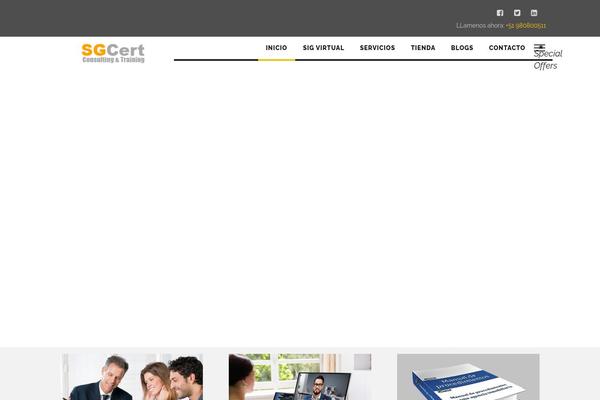 Wp_spectrum theme site design template sample