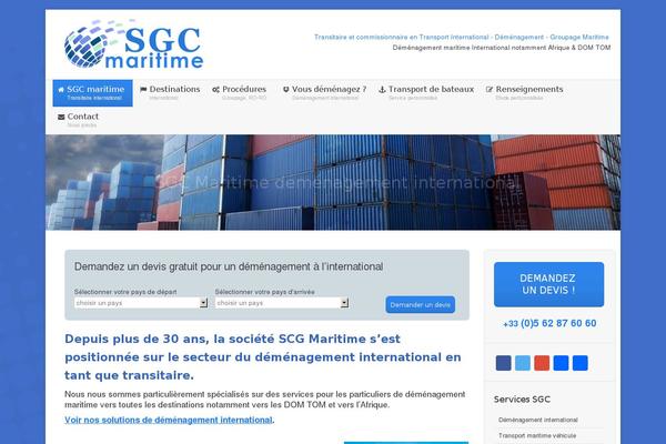 sgcmaritime.com site used Demenagement-international