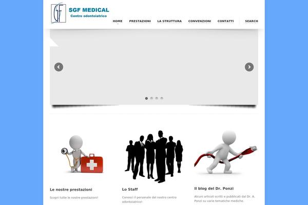 Kickstart theme site design template sample