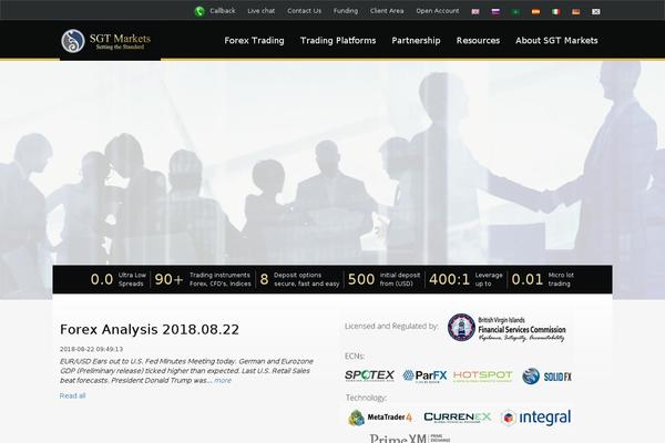 sgtmarkets.com site used Sgtmarkets