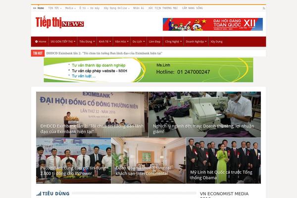 saigontiepthi WordPress theme, websites list used saigontiepthi theme saigontiepthi theme websites examples
