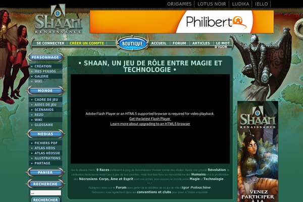 shaan-rpg.com site used Renaissance