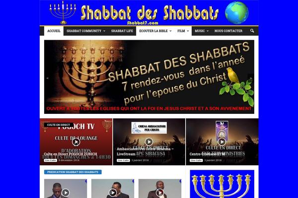 shabbat7.com site used Shabbat