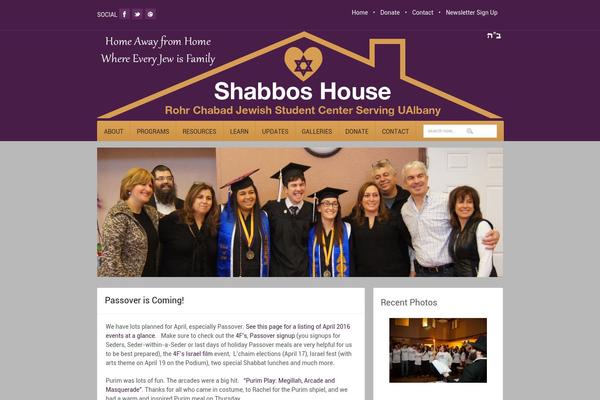 shabboshouse.org site used WP Education