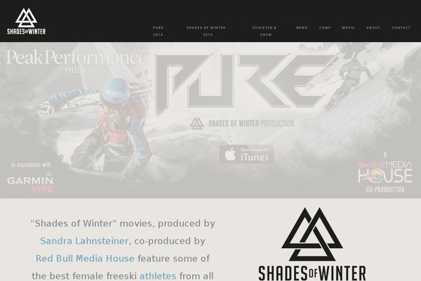 shades-of-winter.com site used Filmic