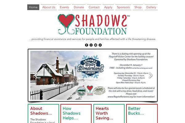 shadowsfoundation.org site used Dynamix Child Theme