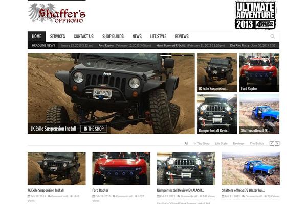 shaffersoffroad.com site used Orion