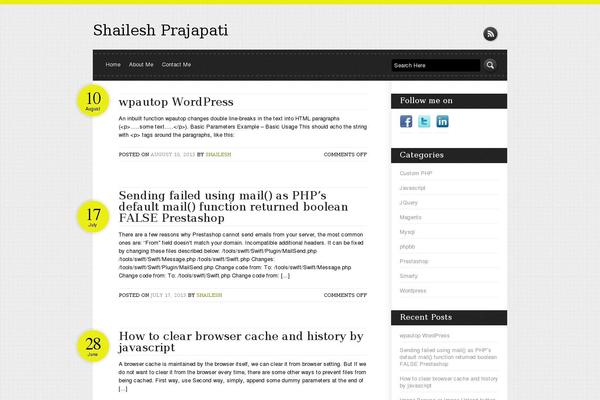 shaileshprajapati.com site used Busby