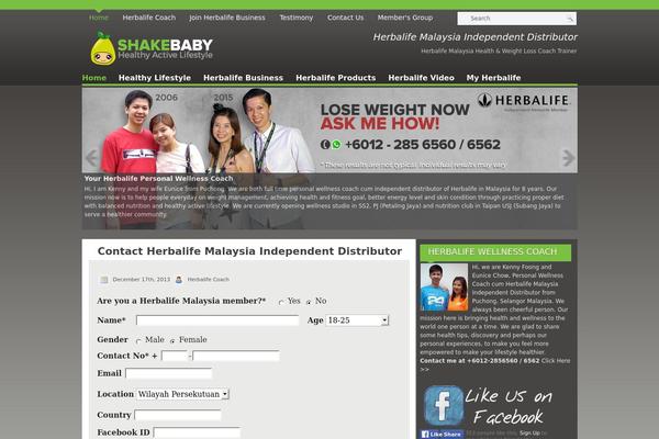 shakebaby.com site used Ariya