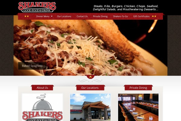 shakers.com site used The-restaurant