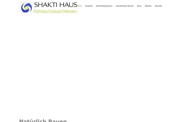 shaktihaus.de site used Architektur-shakti-haus
