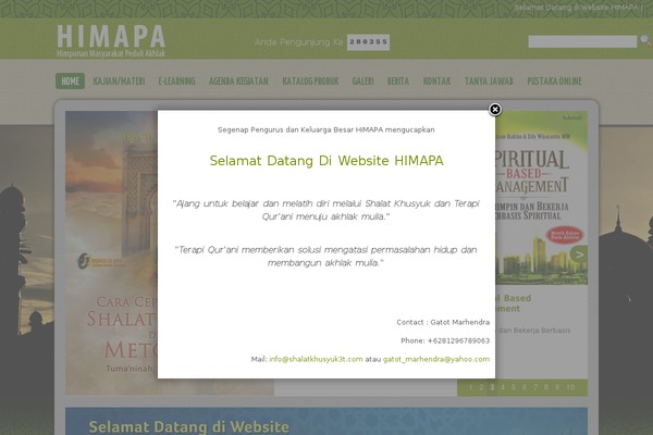 Wpex Adapt theme site design template sample