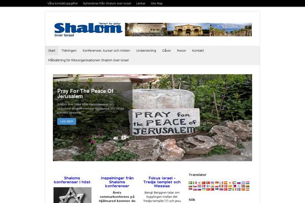 shalom.se site used Divi-child-shalom-se