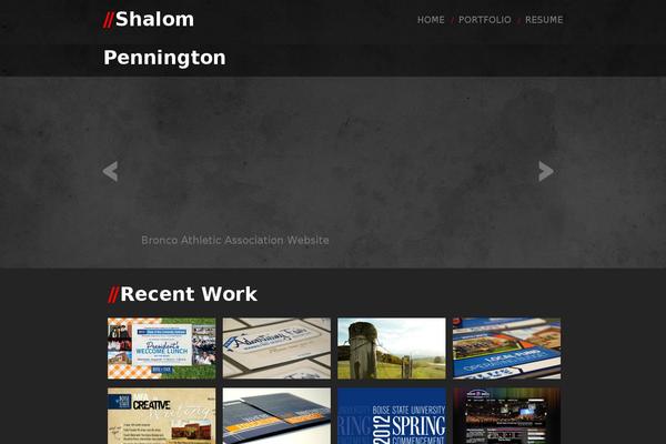 shalompennington.com site used Shalom