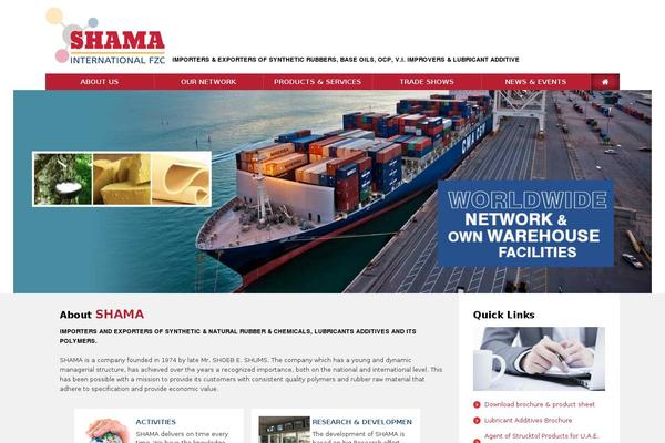 shamachemicals.com site used Shama