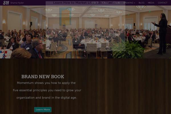 shamahyder WordPress theme, websites list used shamahyder theme shamahyder theme websites examples