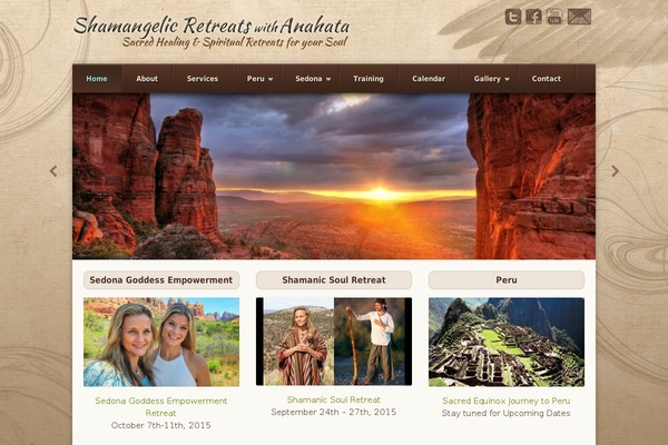 Earth theme site design template sample