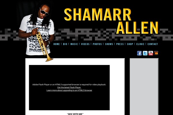 shamarrallen.com site used Shamarr