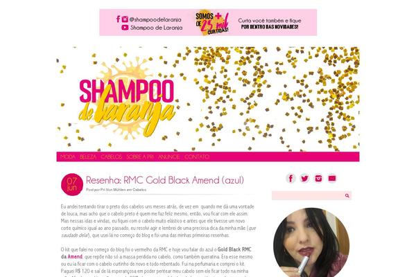 shampoodelaranja.com site used Shampoo2013