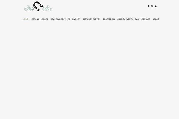 Bridge Child theme site design template sample