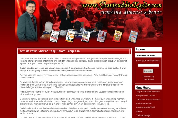 shamsuddinkadir.com site used Red-table