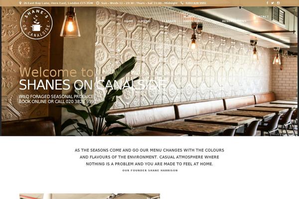 Grandrestaurant theme site design template sample