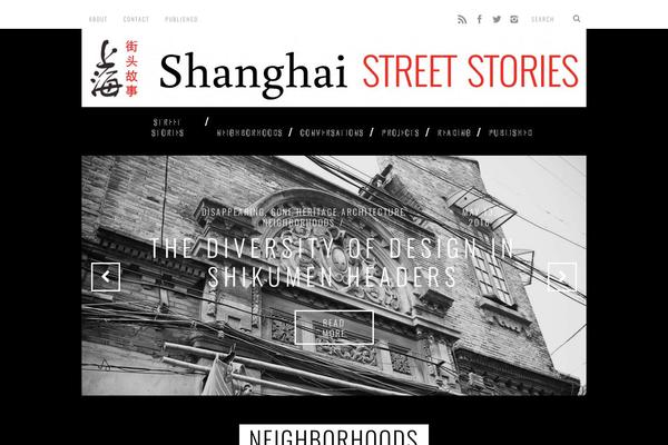shanghaistreetstories.com site used Simplemag