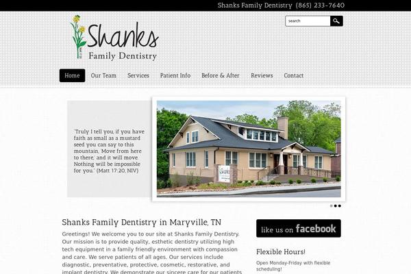 shanksfamilydentistry.com site used Pawzz