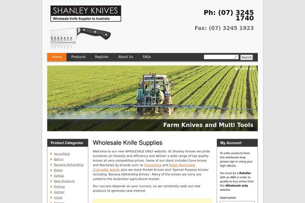 shanleyknives.com.au site used Shanley