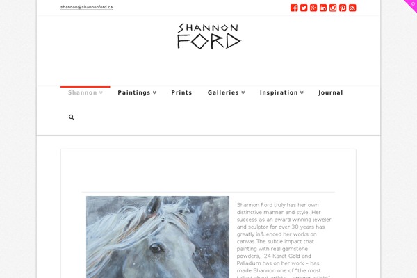 shannonford.ca site used X Child