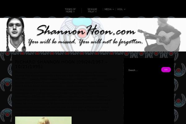 shannonhoon.com site used Striker