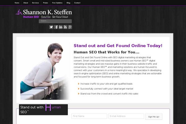 shannonksteffen.com site used Get Noticed