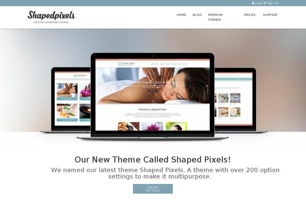 Generatepress-child theme site design template sample